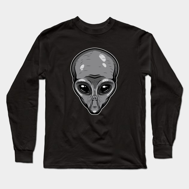 Area 51 Long Sleeve T-Shirt by triggerleo